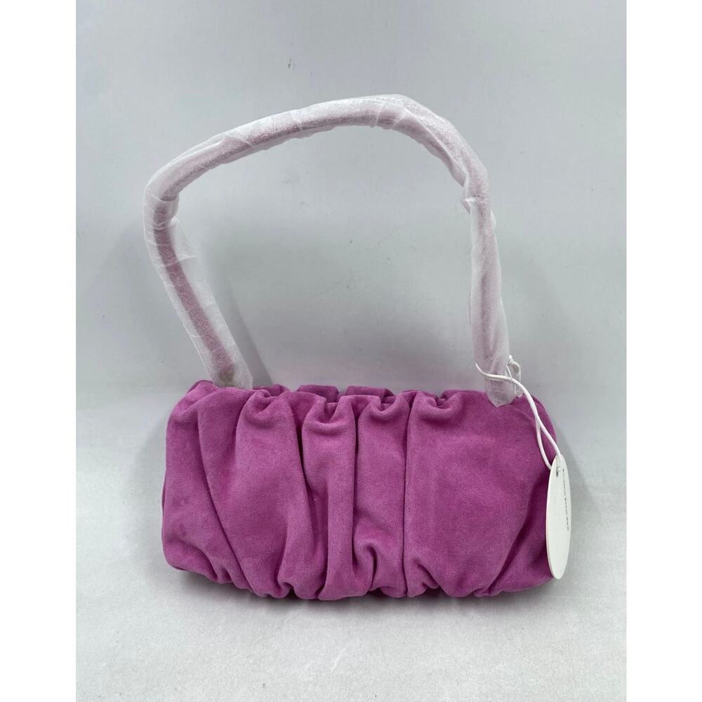 NWT STAUD Bean Lollipop Pink Suede Convertible Bag - Picture 2 of 7